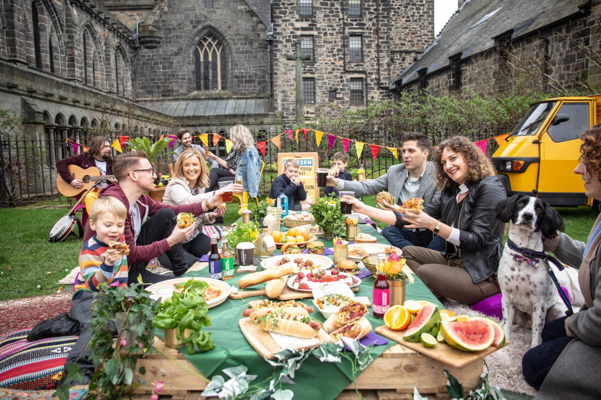 The Paisley Food and Drink Festival is the largest outdoor event of its kind in Scotland and showcases the best of the country's street food scene.