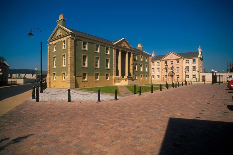 Irvine Harbour buildings