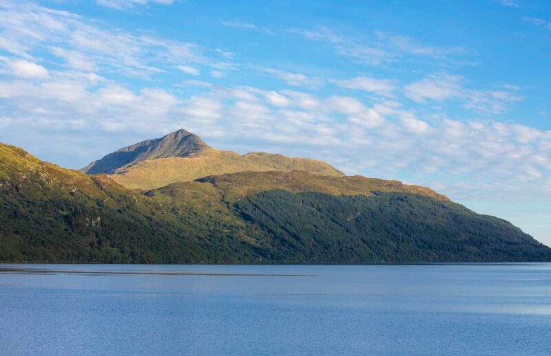 Ben Lomond Seen From The An Ceann Mor Viewing Point At Inveruglas Loch Lomond