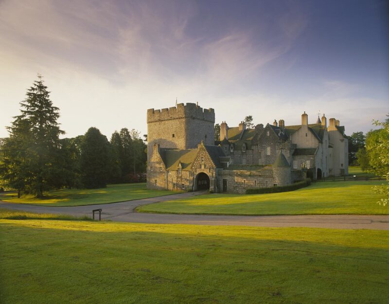 Looking Over To Drum Castle