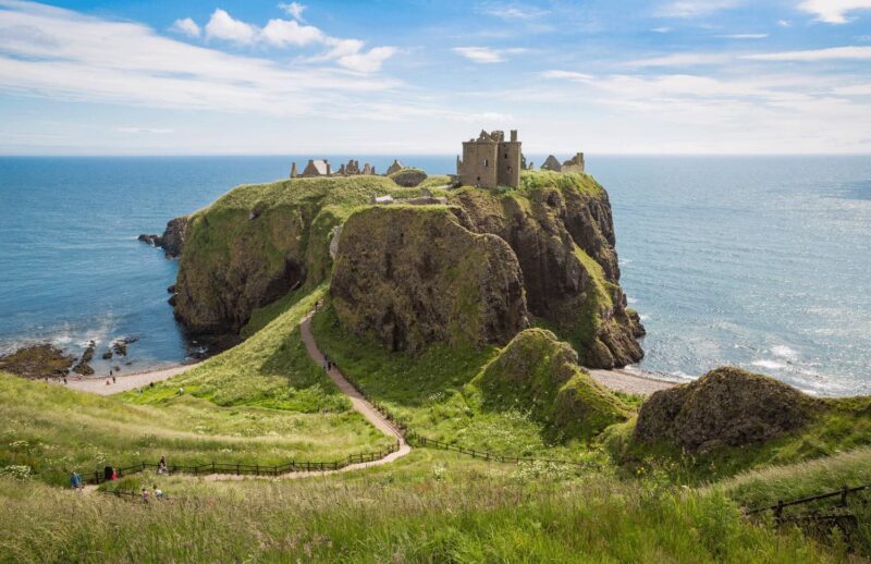 Dunnottar Castle view 1