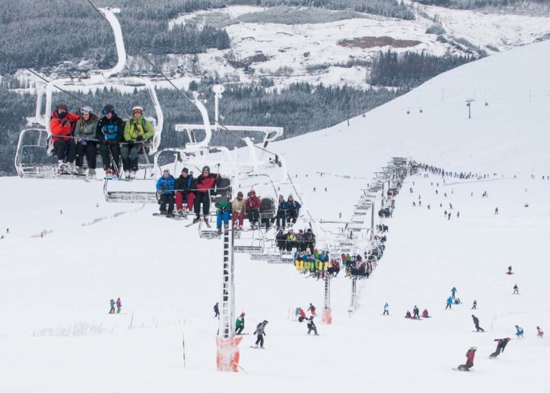 Quad Chair On The Nevis Range