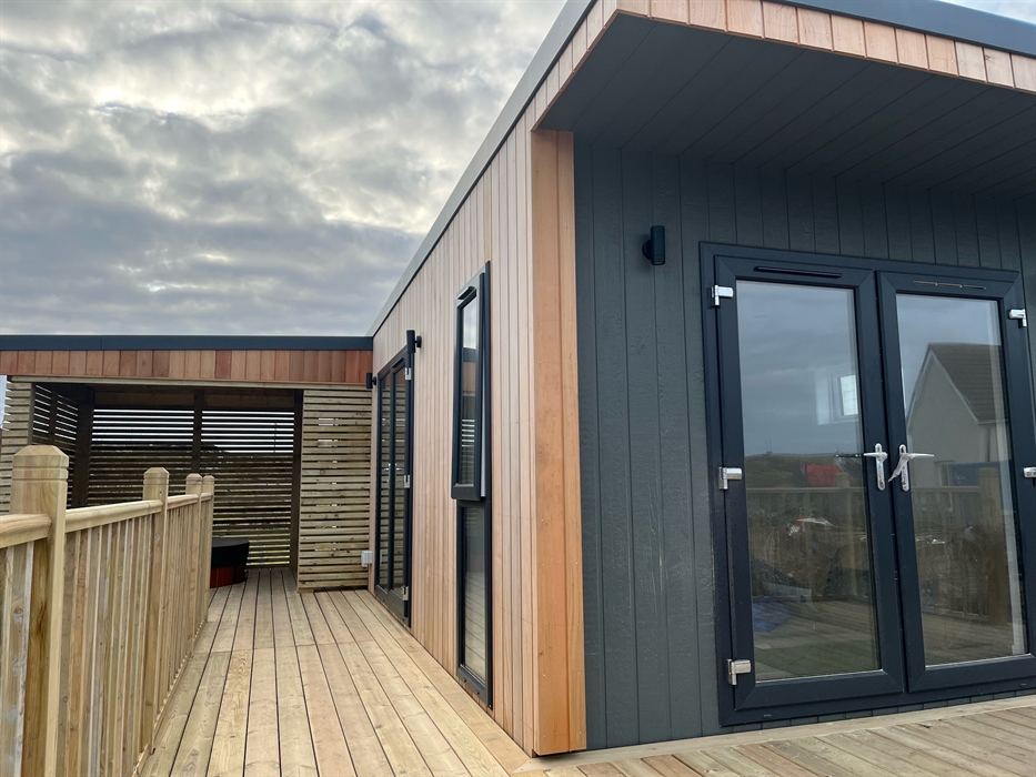 The Grimsay Cabin, Isle of North Uist Camping Pods VisitScotland